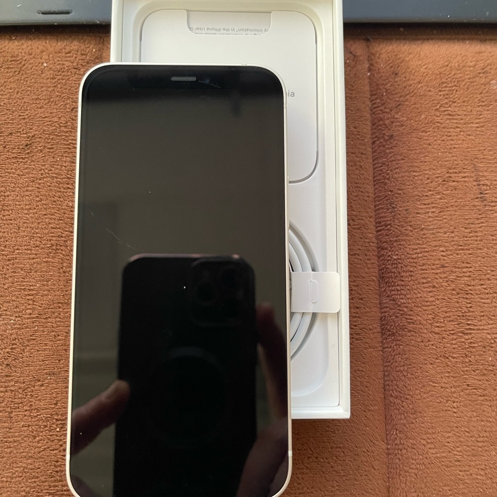 iPhone 12 mini pro. 64gig BRAND NEW! White with charging cord. ATT hook up.